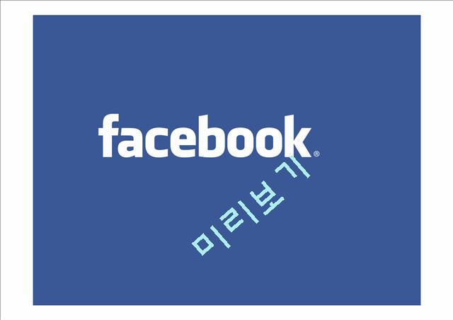 페이스북  기업 경영전략과 페이스북의 현문제점분석과 페이스북 개선전략과 향후방향   (1 )